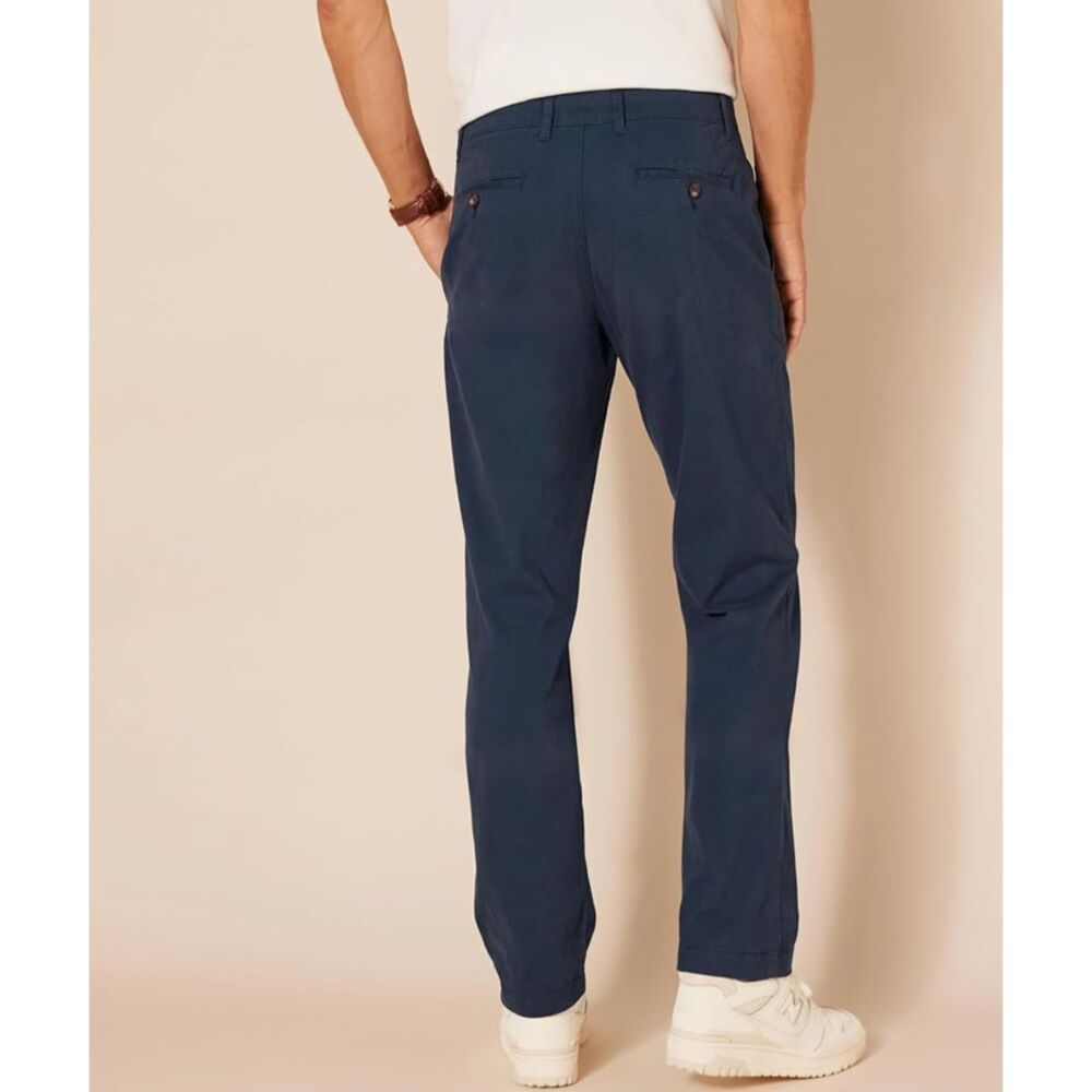 Amazon Essentials navy men's pants in size 34Wx29L - Picture 2 of 6